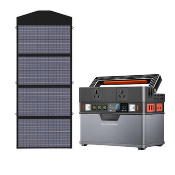 Power Station 300W with 120W Solar Panels