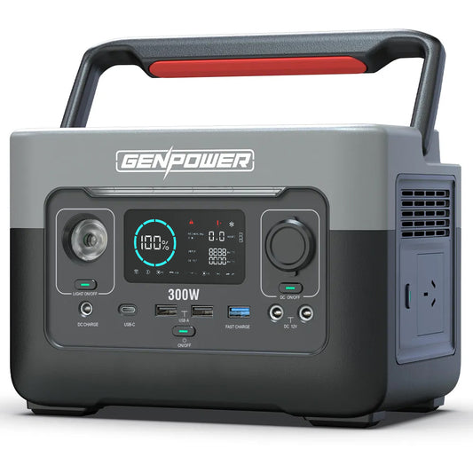 300W Portable Lithium Power Station 288Wh LiFePo4