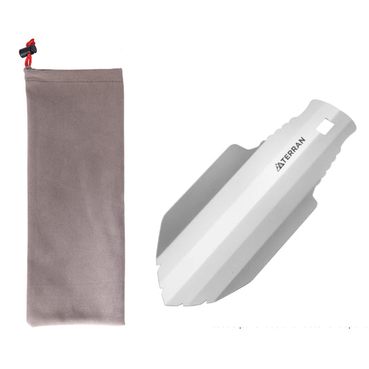 TERRAN Titanium Trowel | Mini Camping Shovel