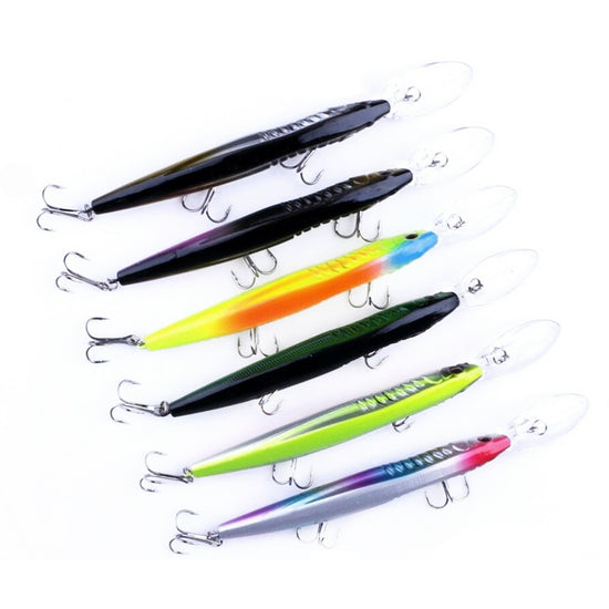 Lures Pack - Fishing - 8x Shallow Diving Lures,6x Deep Diving Lures