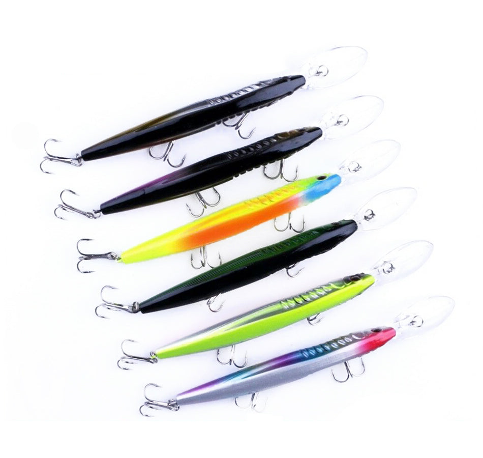 Lures Pack - Fishing - 8x Shallow Diving Lures,6x Deep Diving Lures
