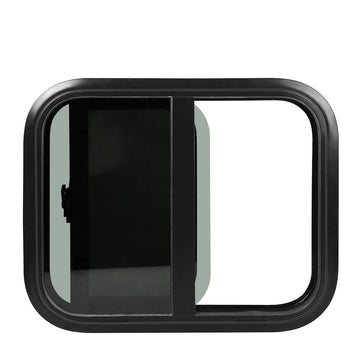 Caravan Sliding Windows (Black 600x500mm)