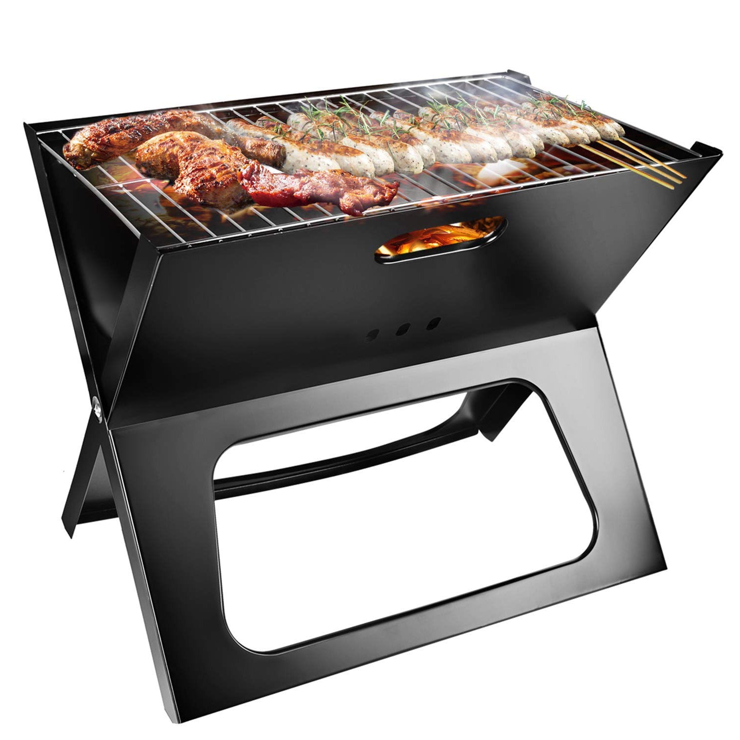 Flat BBQ & Fire Pit, Winter - OnTrack Outdoor