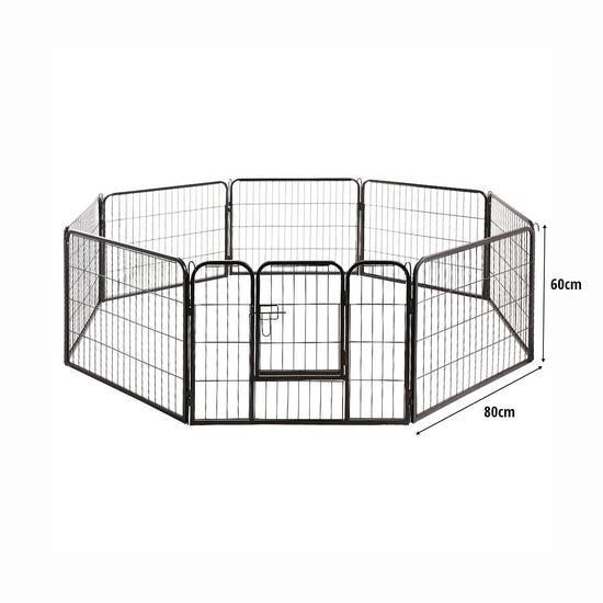 Portable Outdoor Fence - Pet - 80 x 60 cm (W x H),80 x 80 cm (W x H),80 x 100 cm (W x H),80 x 120 cm (W x H)
