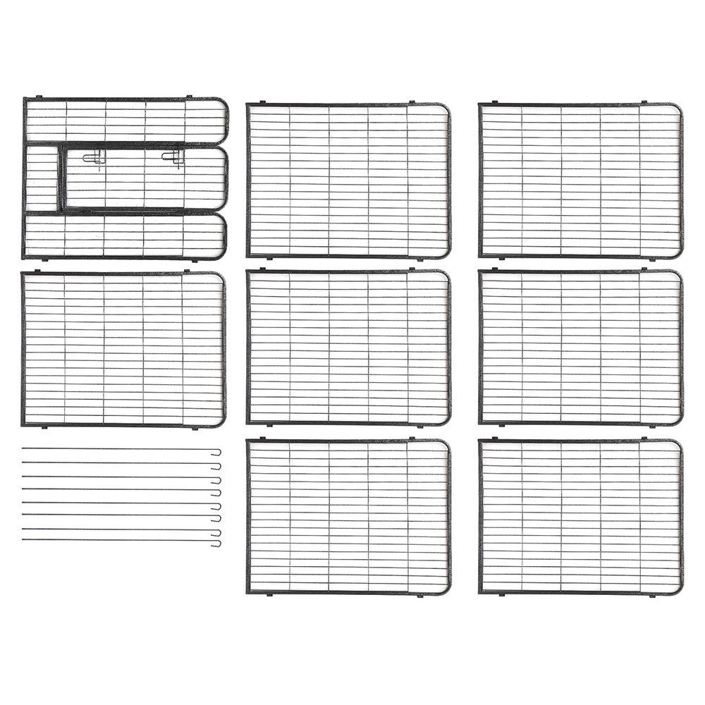 Portable Outdoor Fence - Pet - 80 x 60 cm (W x H),80 x 80 cm (W x H),80 x 100 cm (W x H),80 x 120 cm (W x H)