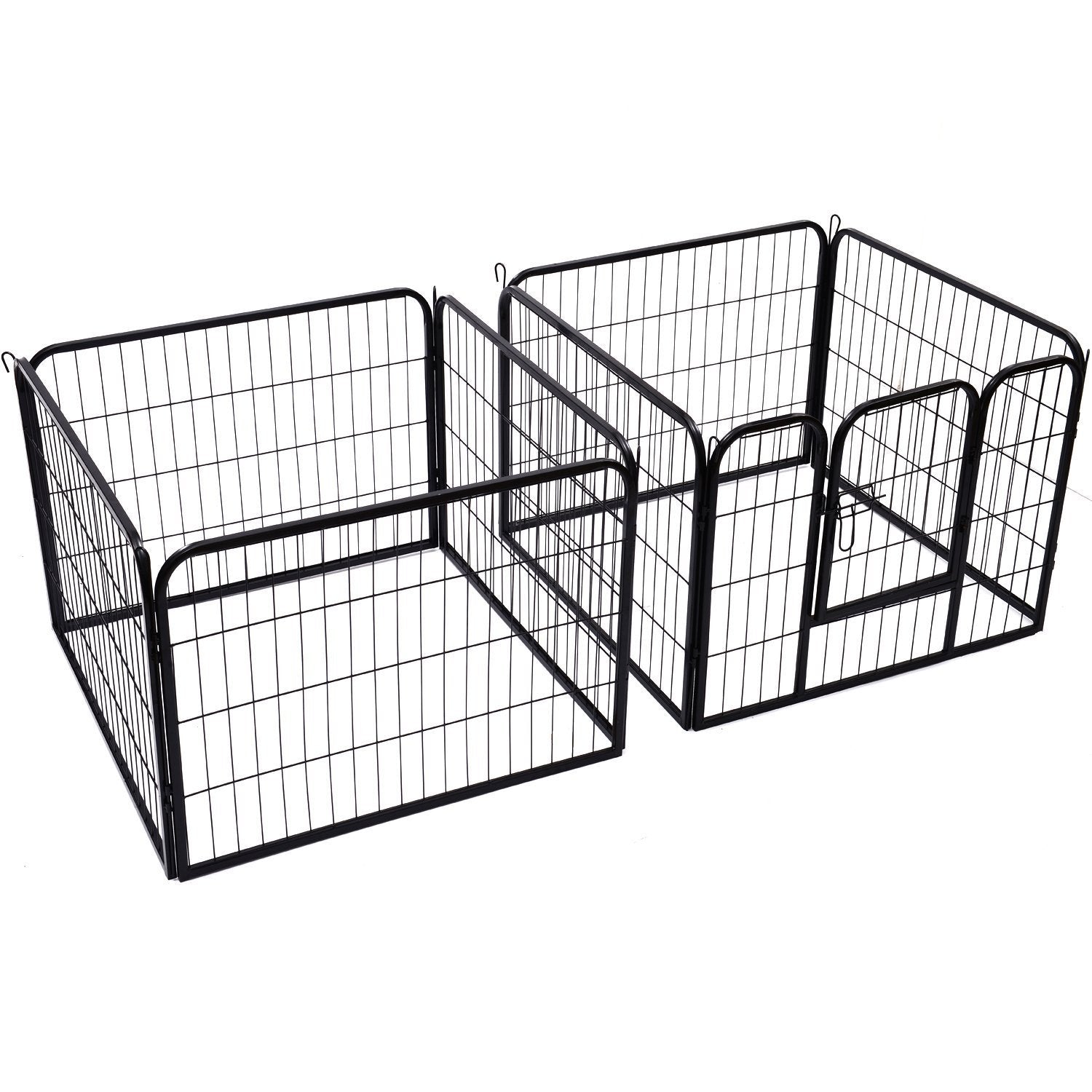 Portable Outdoor Fence - Pet - 80 x 60 cm (W x H),80 x 80 cm (W x H),80 x 100 cm (W x H),80 x 120 cm (W x H)