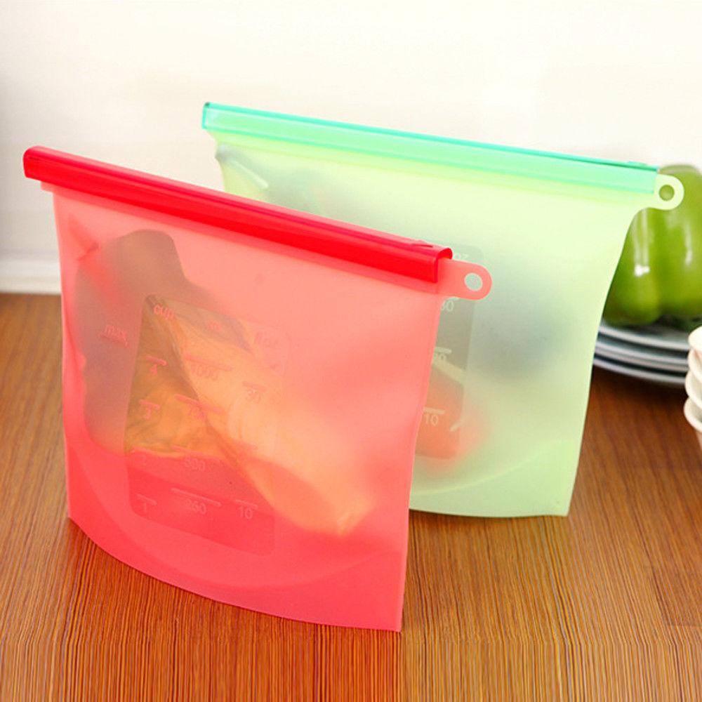 Reusable Silicone Bags - Eco - 4 bags,8 bags