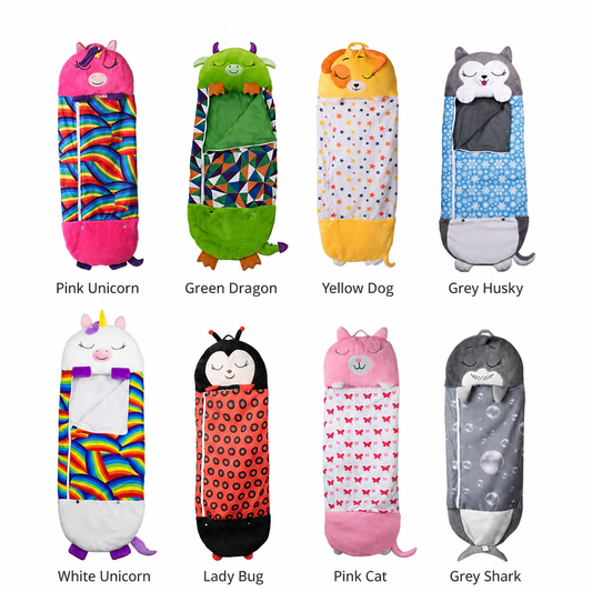 Kids Sleeping Bag Plush Animals