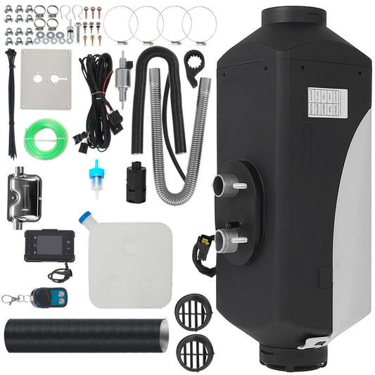 5kW Diesel Air Heater Full Installation Kit (12V)