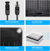 100W Flexible Solar Panel - Narrow Black (980x580mm)