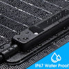 100W Flexible Solar Panel - Narrow Black (980x580mm)