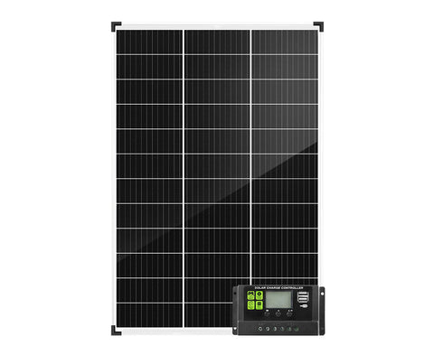 130W Rigid Solar Panel with Controller