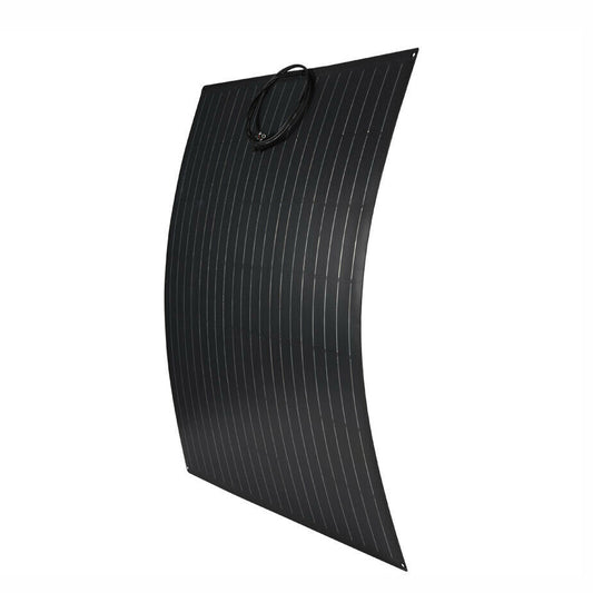 160W Flexible Solar Panel - Narrow Black (1110x580mm)