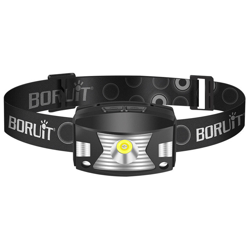 Powerful LED Headlamp Motion Sensor Headlight USB Charging Camping ...