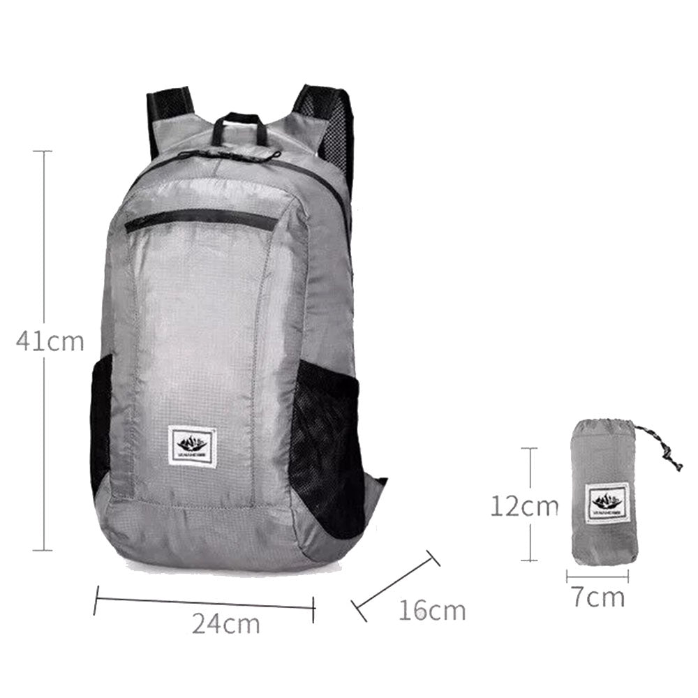 Outdoor Hiking Bag 20L Lightweight Foldable Waterproof Ultralight Backpack_6