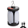 Rechargeable LED Camping Lantern With Folding LED Floodlight Portable Tent Light
