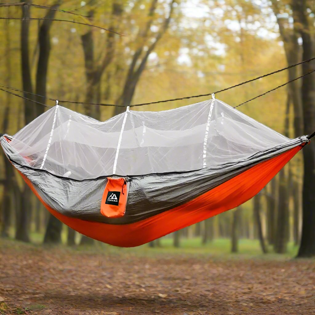 Upgraded Hammock with Mosquito Net Camping, Hiking, HeavyDuty