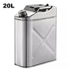 Stainless Steel Jerry Can / 5 Sizes with Built-in Spout