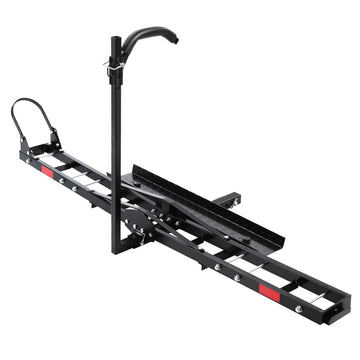 Motorbike Carrier Rack for Towbar with Supporting Post Hook