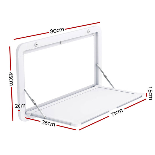 Caravan Table 80x45cm - White