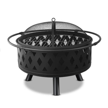 Fire Pit BBQ Grill 82cm