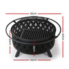 Fire Pit BBQ Grill 82cm