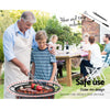 Fire Pit BBQ Grill 82cm