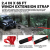X-BULL 4WD Winch Recovery Kit 12Pcs