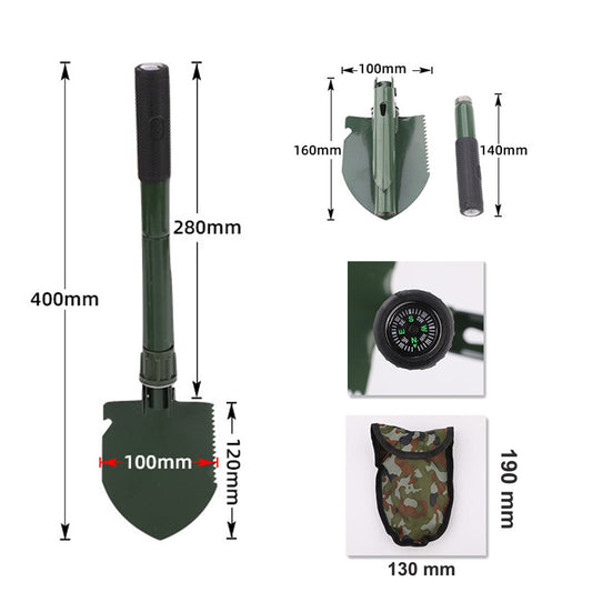 Survival Mini Folding Shovel for Camping