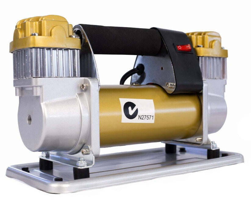 Track Compressor Powerful Air Compressor Pro 12V 220psi 200l/min Electric Tyre Inflator ...