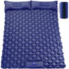 Double Inflatable Sleeping Pad with Built-in Pump