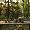 Camping Cookware Stainless Steel Kit 8pcs