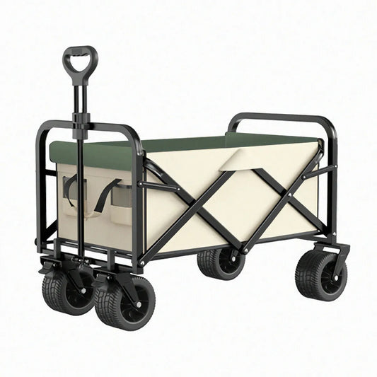 All-Terrain Folding Trolley with Table