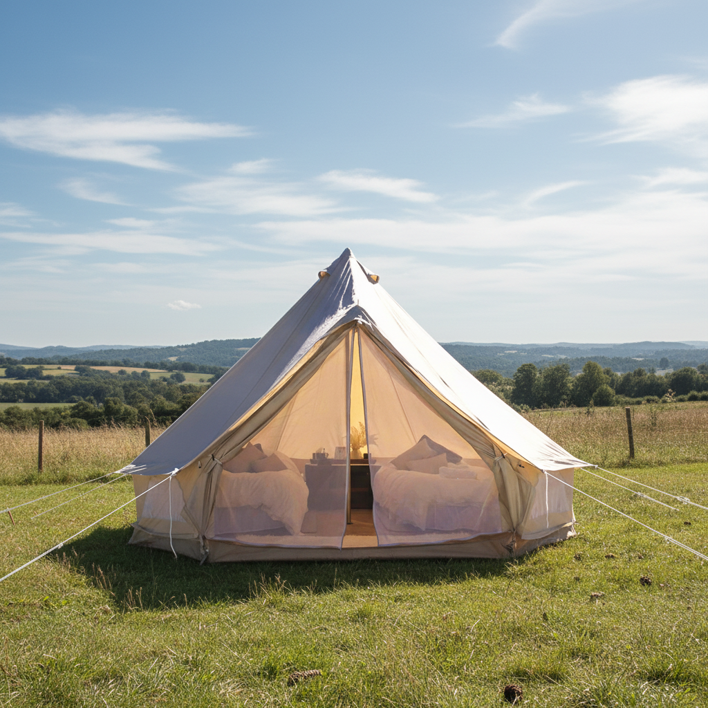 glamping tent for sale australia Glamping Bell Tent 3m/4m/5m/6m