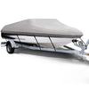 Boat Cover - 12-18.5ft - Grey - Heavy Duty 600D