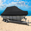 Boat Cover - 12-19ft - Black - Heavy Duty 600D