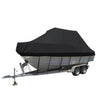 Boat Cover - 12-19ft - Black - Heavy Duty 600D