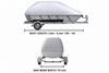 Boat Cover - 12-18.5ft - Grey - Heavy Duty 600D