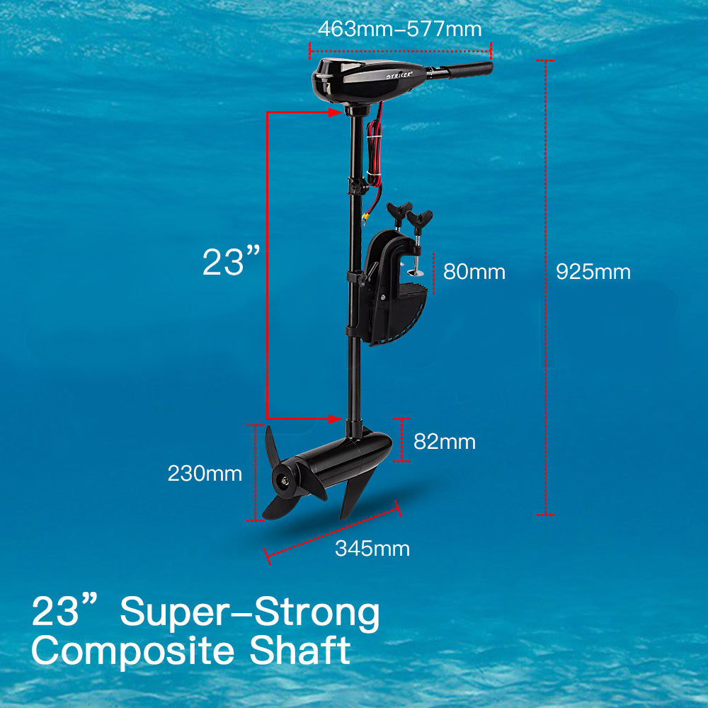 Electric Trolling Motor Inflatable Boat Outboard Engine Fishing Marine