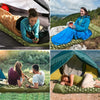 Ultralight Inflatable Air Mattress Single with Built-in Pump