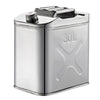 Stainless Steel Jerry Can / 5 Sizes with Built-in Spout