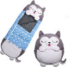 Kids Sleeping Bag Plush Animals