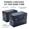 Power Station 700W with 140W Solar Panels