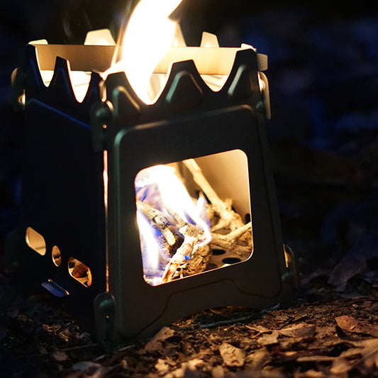 TERRAN Titanium Flatpack Twig Stove