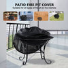 Round Fire Pit Cover - Waterproof