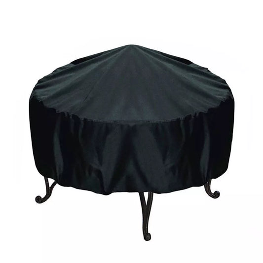 Round Fire Pit Cover - Waterproof