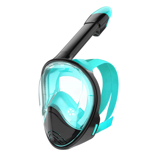 Full Face Snorkel Mask – 180° Panoramic Anti-Fog Design
