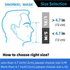Full Face Snorkel Mask – 180° Panoramic Anti-Fog Design