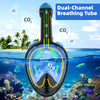 Full Face Snorkel Mask – 180° Panoramic Anti-Fog Design