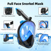 Full Face Snorkel Mask – 180° Panoramic Anti-Fog Design